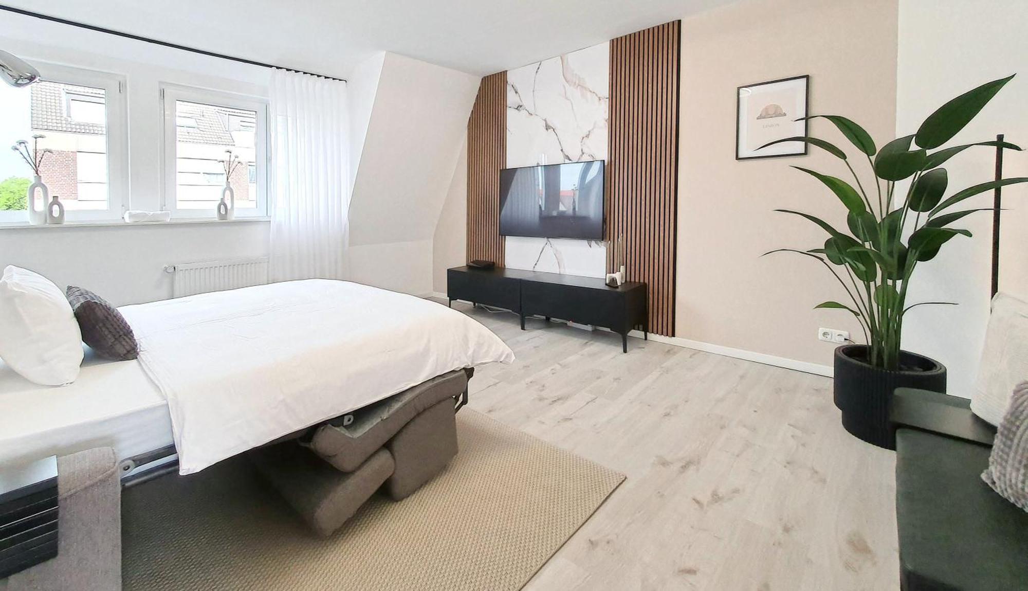 Livation - Apartments Hamm-Mitte - 2 Zi - Nespresso - Smarttv - Freewifi - Ausgestattete Kueche - 24H Check-In - Bis 4 Pers Pro Apartment Hamm (North Rhine-Westphalia) Exterior foto