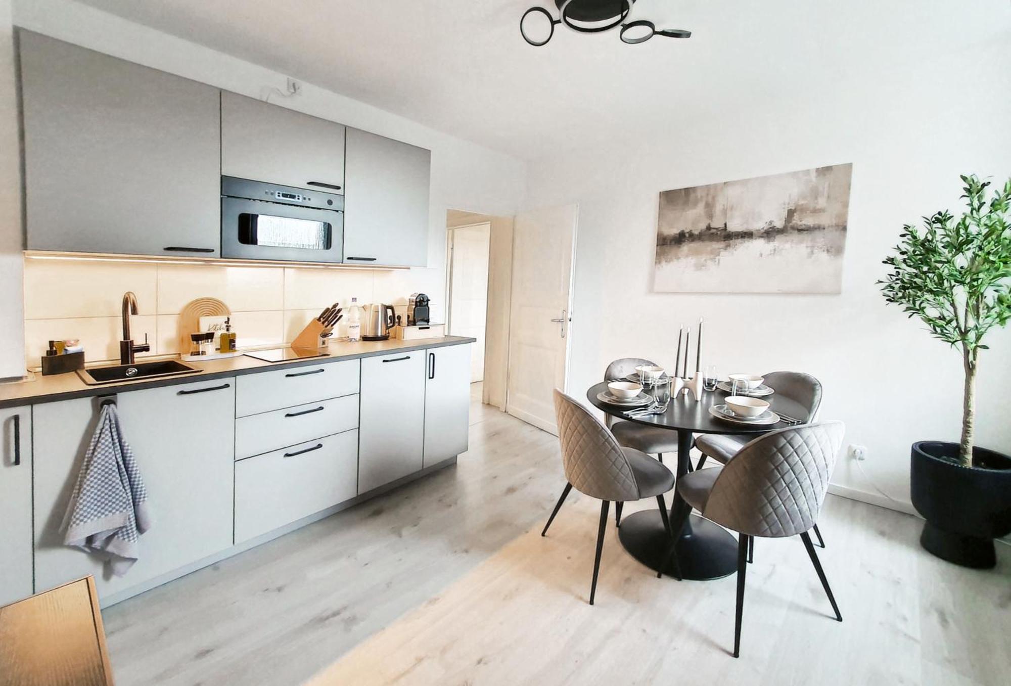 Livation - Apartments Hamm-Mitte - 2 Zi - Nespresso - Smarttv - Freewifi - Ausgestattete Kueche - 24H Check-In - Bis 4 Pers Pro Apartment Hamm (North Rhine-Westphalia) Exterior foto
