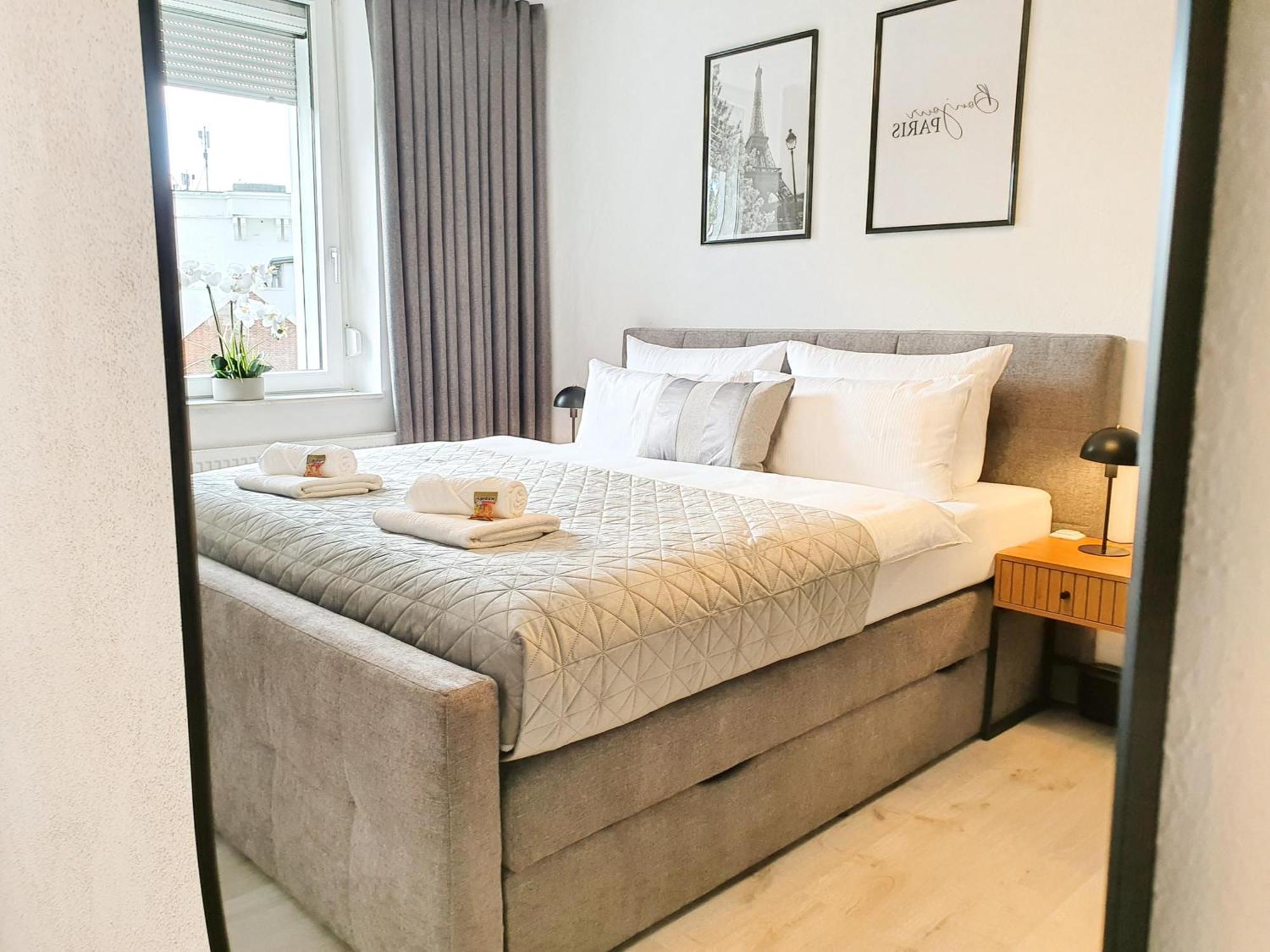 Livation - Apartments Hamm-Mitte - 2 Zi - Nespresso - Smarttv - Freewifi - Ausgestattete Kueche - 24H Check-In - Bis 4 Pers Pro Apartment Hamm (North Rhine-Westphalia) Exterior foto