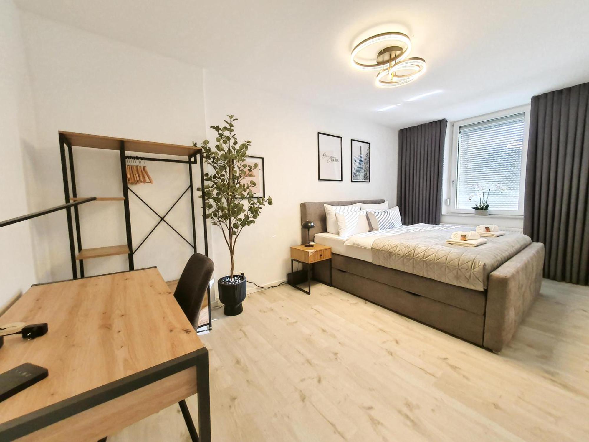 Livation - Apartments Hamm-Mitte - 2 Zi - Nespresso - Smarttv - Freewifi - Ausgestattete Kueche - 24H Check-In - Bis 4 Pers Pro Apartment Hamm (North Rhine-Westphalia) Exterior foto
